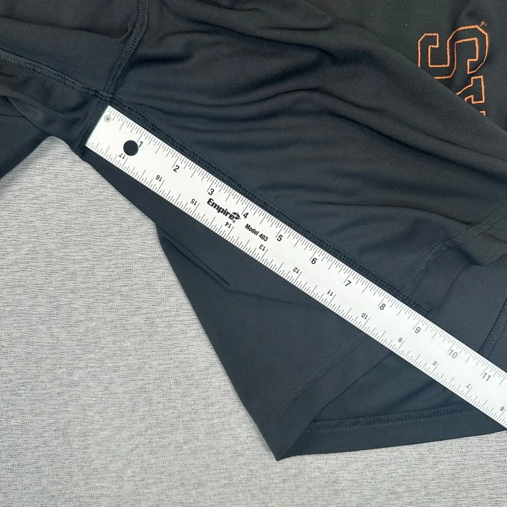 Nike Texas Longhorns Athletic Shorts Mens Large Black Dri-FIT NCAA Pull On
